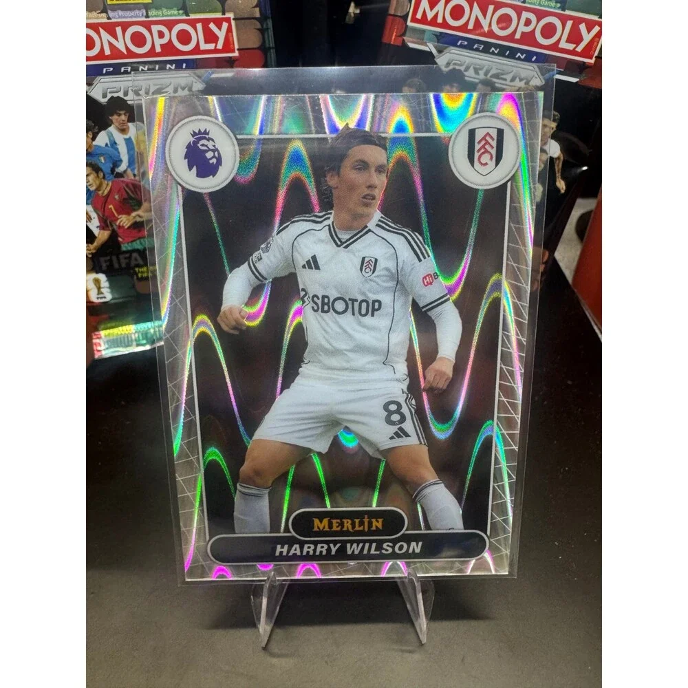 2026 Topps Merlin Premier League #93 Harry Wilson, Fulham Raywave Refractor